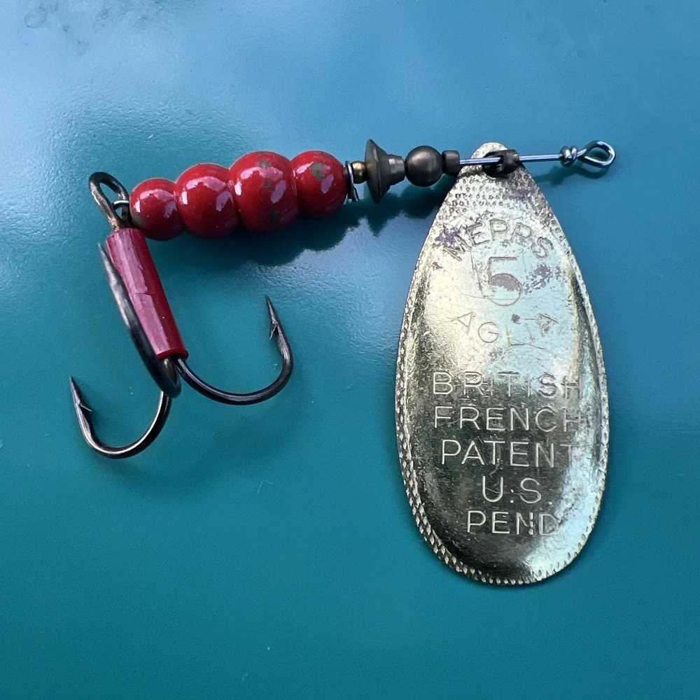 Vintage Mepps 5 Aglia Spinner Lure, Made In France
